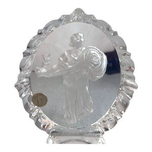 Lucite MCM Limited Edition Plate "Century" No. 53/1000 Lady Liberty Quarter 8"